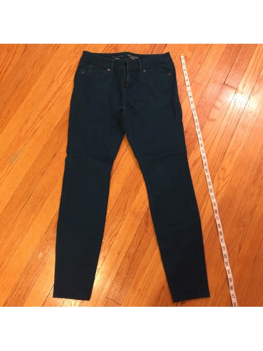 The Limited Teal Legging Jean Pants
